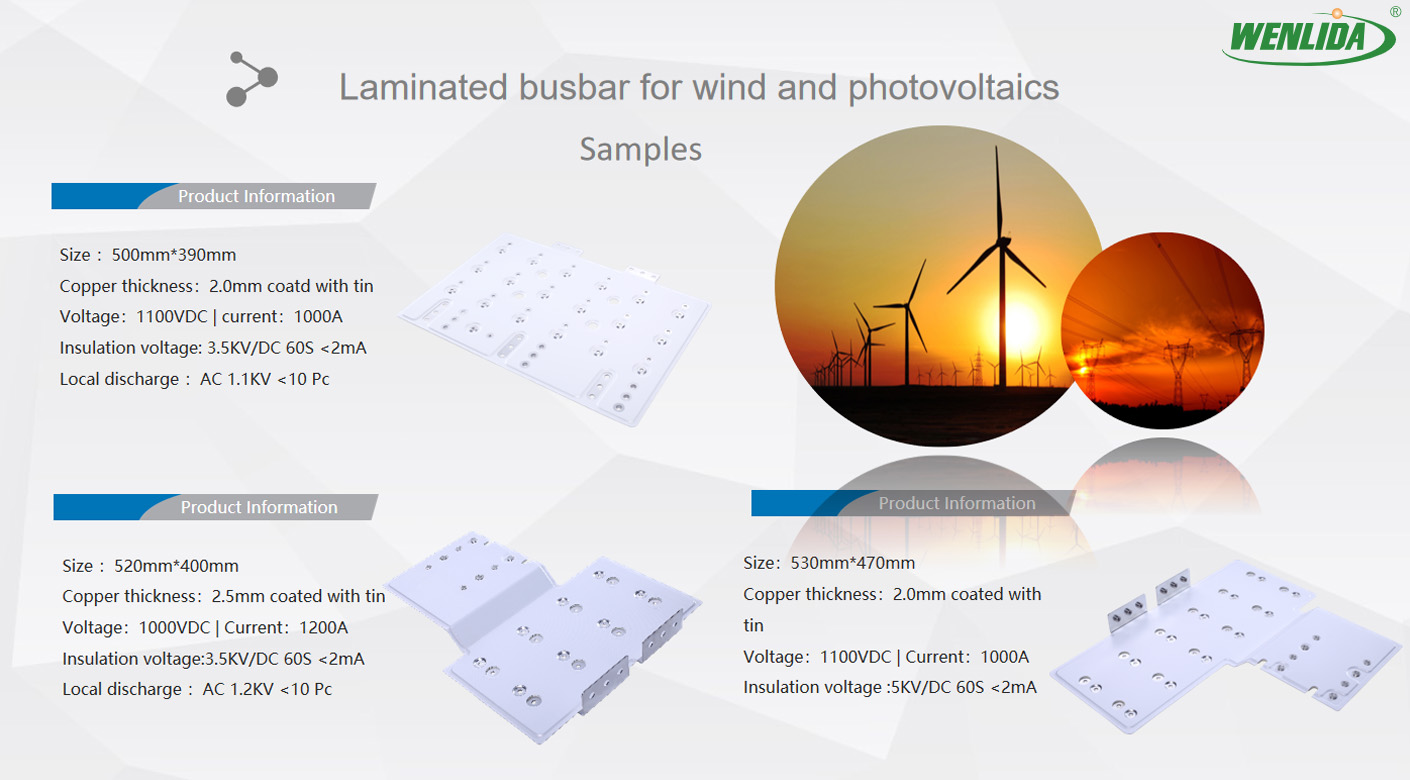 Laminated Busbar for Wind and Photovoltaics Generation