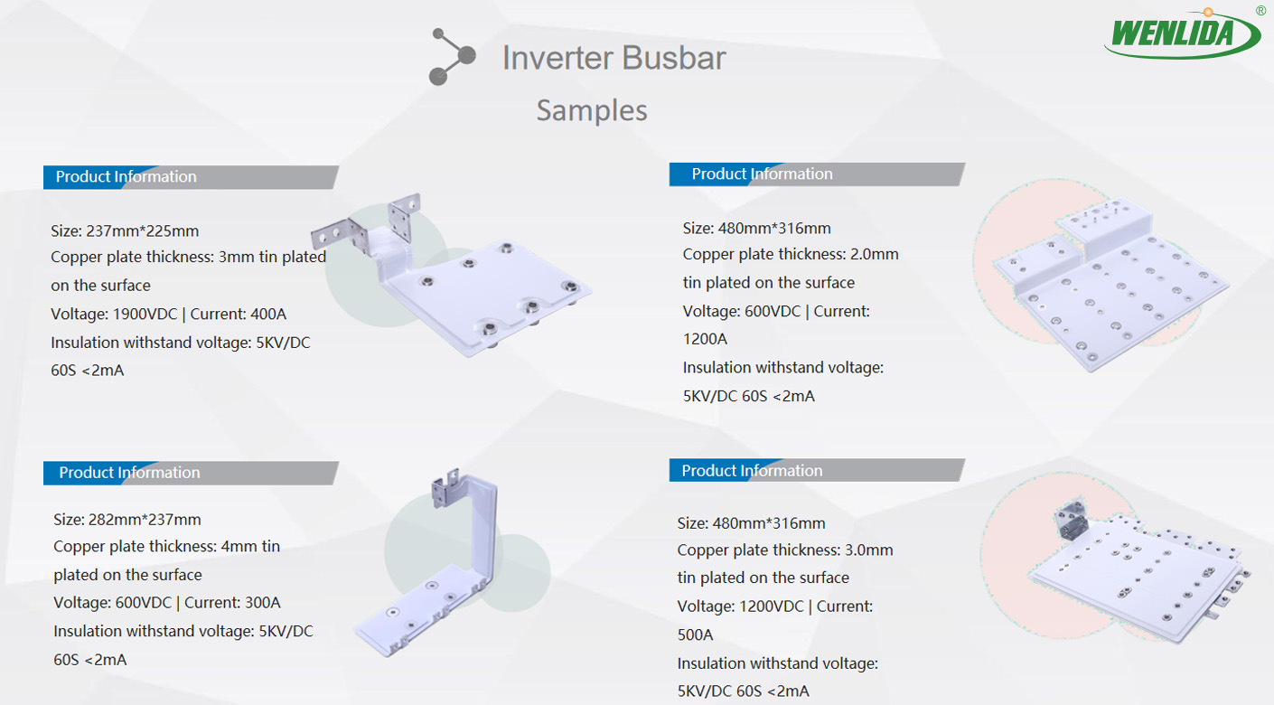 laminated busbar for inverter Inverter Busbar Samples