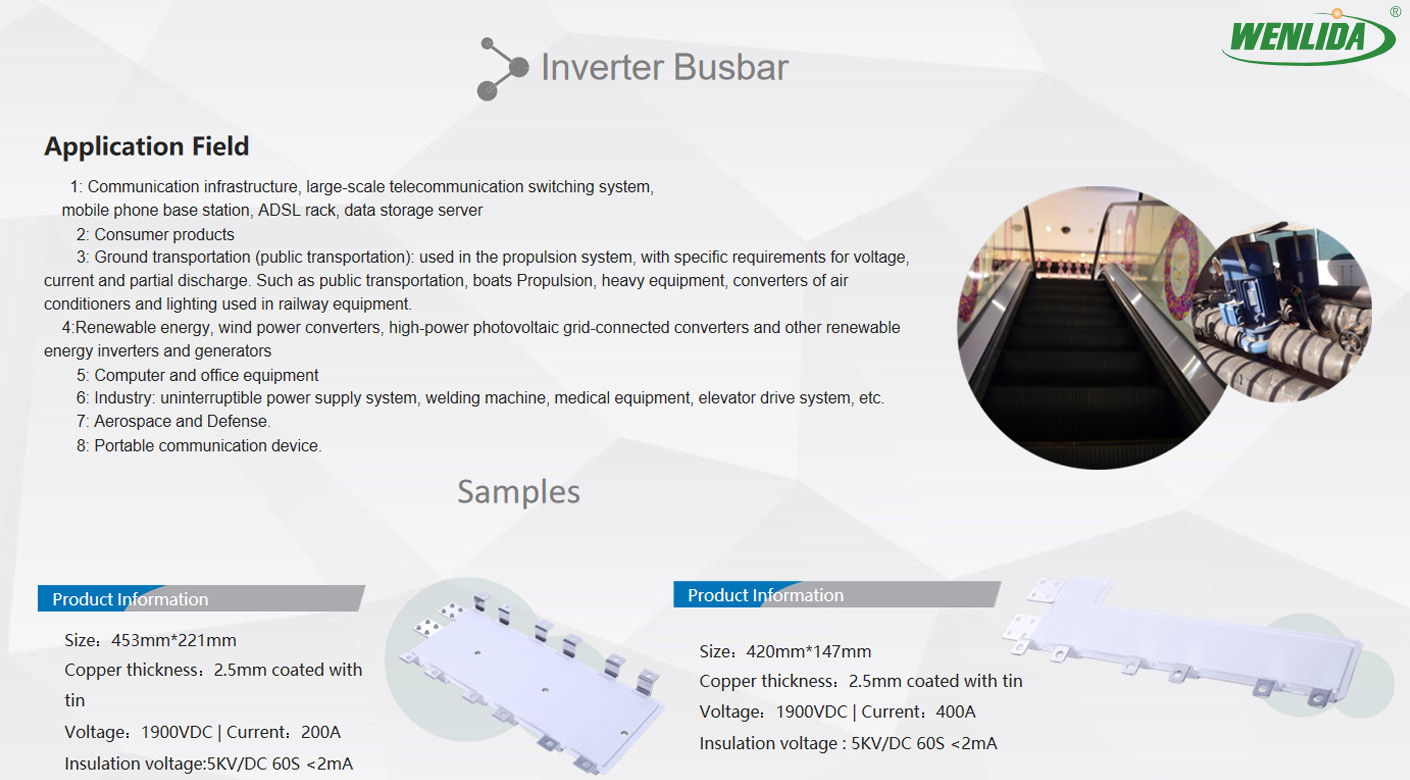 laminated busbar for inverter Inverter Busbar